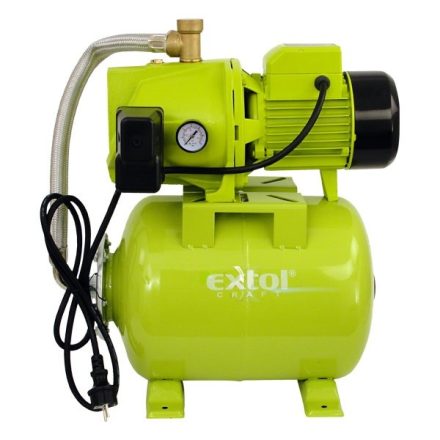 EXTOL házi vízmű 750W  Extol Craft, szállító teljesítmény: 5,4m3/h, max. száll. 46 m, tartály: 20L