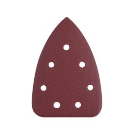   EXTOL delta csiszolópapír, lyukas klt. 10db, 100×140 mm; 7 db lyukkal, P60, 8891844 csiszológéphez