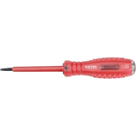 EXTOL fáziskereső, 80-250V, 160mm, lapos hegyű, CE