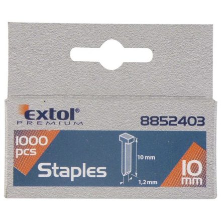 EXTOL szeg fejjel profi tűzőgéphez 1000db ; 14mm (2,0×1,2mm)