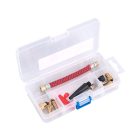 EXTOL tömlővég/csőr klt. 11 db, gumiabroncs fúvató pisztolyhoz, max. 8 Bar, G 1/4 menetes csatlakozó