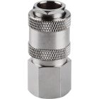 EXTOL gyorscsatlakozó-hüvely, belső menettel, 3/8", nikkelezett réz, bliszteren