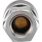 EXTOL gyorscsatlakozó-hüvely, belső menettel, 3/8", nikkelezett réz, bliszteren