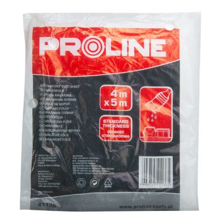 PROLINE TAKARÓFÓLIA - 4X5M / VÉKONY