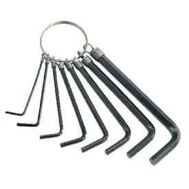 MEGA GYŰRŰ-TARTÓS IMBUSZKULCS SZETT - 2.0-10MM - 8 DB