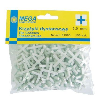 MEGA CSEMPE HÉZAGOLÓ FUGAKERESZT - 1.5MM, 200DB/CS