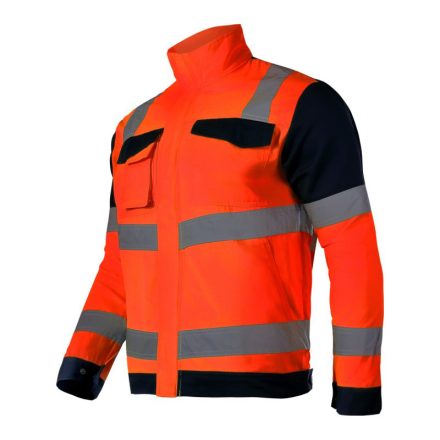 LAHTI.PRO LÁTHATÓSÁGI KABÁT, PRÉMIUM / NARANCSSÁRGA - 3XL