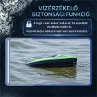 Távirányítós RC hajó – 1:16 méretarány, LED világítás, 2.4 GHz, sebességváltás ZÖLD