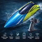 Gyors távirányítós RC hajó – 2.4 GHz, vízálló, kültéri versenycsónak