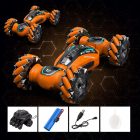 Távirányítós 4WD Drift – Stunt RC Autó LED világítással és 360°-os forgással NARANCS