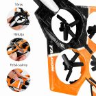 Távirányítós RC repülő gyerekeknek – 2.4 GHz, LED, 60 m hatótáv, EPP hab FALCON