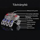 Távirányítós RC repülő gyerekeknek – 2.4 GHz, LED, 60 m hatótáv, EPP hab FALCON