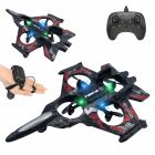 Távirányítós RC repülő gyerekeknek – EPP hab, 360° bukfenc, 3 sebesség, LED PIROS