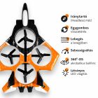 LED-es távirányítós RC repülő – 360° bukfenc, 60 m hatótáv, EVA anyag KÉK