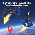 Távirányítós RC repülő – 2.4 GHz, kezdőknek, beltér/kültér KÉK