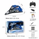 Távirányítós RC repülő – 2.4 GHz, kezdőknek, beltér/kültér KÉK