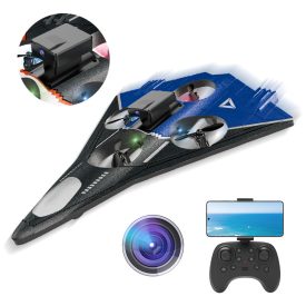   Távirányítós RC repülő kamera funkcióval – 2.4 GHz, EPP hab, 360° trükkök KÉK