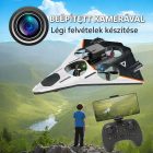 Távirányítós RC repülő kamera funkcióval – 2.4 GHz, EPP hab, 360° trükkök KÉK