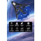 Távirányítós RC repülő kamera funkcióval – 2.4 GHz, EPP hab, 360° trükkök KÉK