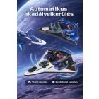 LED-es távirányítós RC repülő – akadálykerülő funkcióval, 2.4 GHz, EVA anyag FEHÉR FEKETE