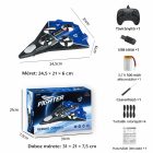 LED-es távirányítós RC repülő – akadálykerülő funkcióval, 2.4 GHz, EVA anyag FEHÉR FEKETE