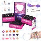 DIY gyöngyfűző és karkötő készítő szett – kreatív ékszerkészítő játék lányoknak