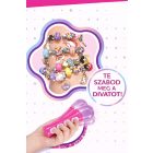 DIY gyöngyfűző és karkötő készítő szett – kreatív ékszerkészítő játék lányoknak