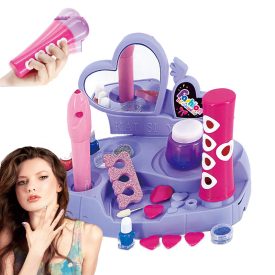   DIY körömfestő készlet lányoknak – kreatív nail art játék gyerekeknek