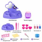 DIY körömfestő készlet lányoknak – kreatív nail art játék gyerekeknek