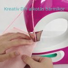 Gyerek varrógép játék lányoknak – DIY kreatív varrós játék, világítással