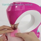 Gyerek varrógép játék lányoknak – DIY kreatív varrós játék, világítással