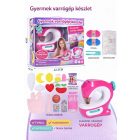Gyerek varrógép játék lányoknak – DIY kreatív varrós játék, világítással