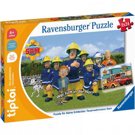 Ravensburger Sam a tűzoltó - 2x24 darabos puzzle