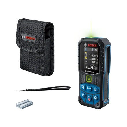 Bosch GLM 50-27 CG Professional Lézeres távolságmérő Fekete, Kék 50 M