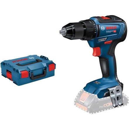 Bosch GSR 18V-55 Professional Solo Akkumulátoros Fúrógép + Koffer (Akku és töltő nélkül)