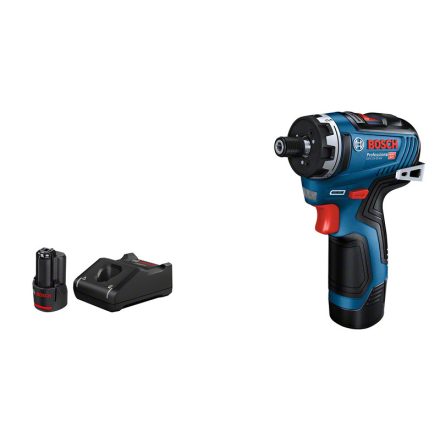 Bosch GSR 12V-35 HX Professional 1750 RPM Fekete, Kék, Vörös