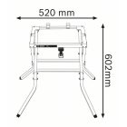 Bosch GTA 600 Munkaasztal GTS 10 J Professional számára