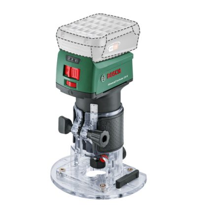 Bosch AdvancedTrimRouter 18V-8 Akkus élmaró, szénkefementes, akku és töltő nélkül