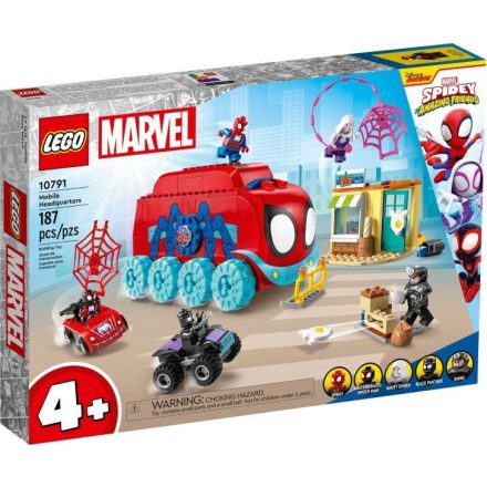 LEGO® Marvel Spidey és csodálatos barátai - A pókcsapat mobil főhadiszállása (10791)