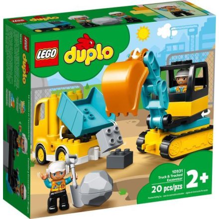 LEGO® DUPLO® - Teherautó és lánctalpas exkavátor (10931)