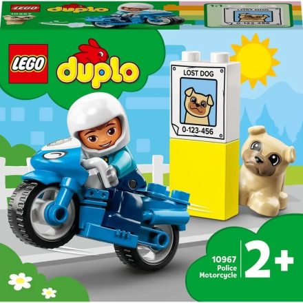 LEGO® DUPLO® - Rendőrségi motorkerékpár (10967)