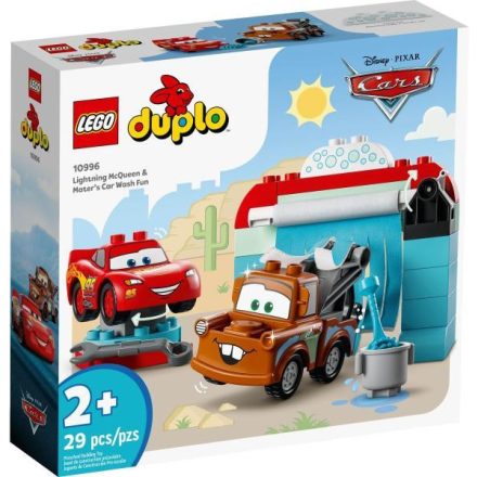 LEGO® DUPLO® - Disney™ - Villám McQueen és Matuka vidám autómosása (10996)