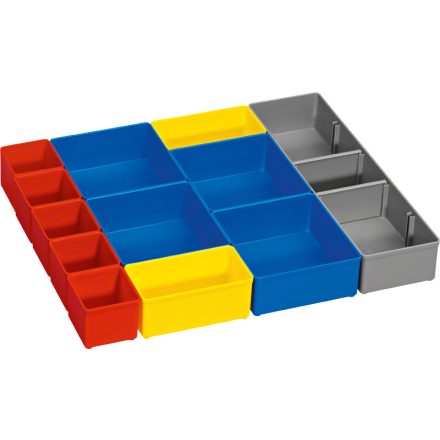 Bosch i-BOXX 53 Tárolókosár Téglalap alakú Műanyag Kék, Szürke, Vörös, Sárga