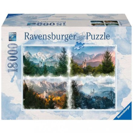 Ravensburger Mesebeli kastély 4 évszakban - 18000 darabos puzzle