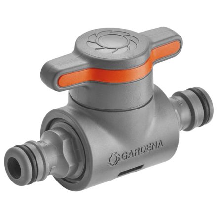 Gardena Coupling with Flow-Control Valve