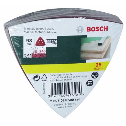 Bosch 2 607 019 500 csiszoló tartozék 25 dB