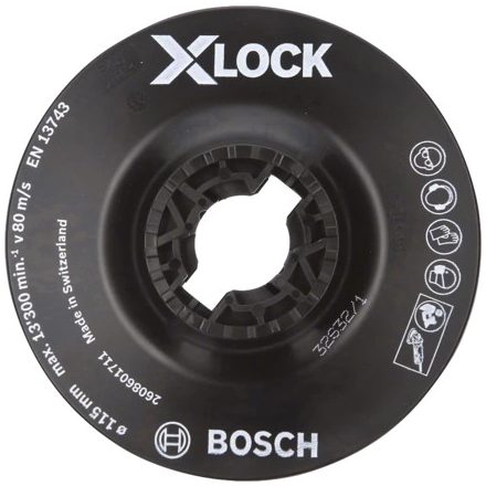 Bosch 2 608 601 711 sarokcsiszoló tartozék Csiszolófej
