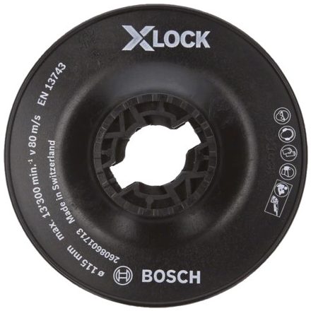 Bosch 2 608 601 713 sarokcsiszoló tartozék Csiszolófej