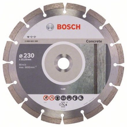 Bosch 2 608 602 200 sarokcsiszoló tartozék Vágótárcsa