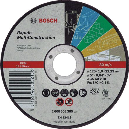 Bosch 2 608 602 383 sarokcsiszoló tartozék